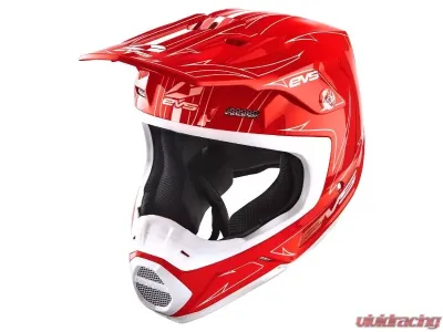 EVS Red/White T5 Pinner Helmet XS - H16T5P-RW-XS