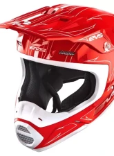 EVS Red/White T5 Pinner Helmet Small                                     - H16T5P-RW-S - Image 3