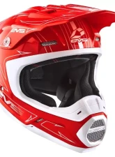 EVS Red/White T5 Pinner Helmet Small                                     - H16T5P-RW-S - Image 4