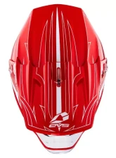 EVS Red/White T5 Pinner Helmet Small                                     - H16T5P-RW-S - Image 5