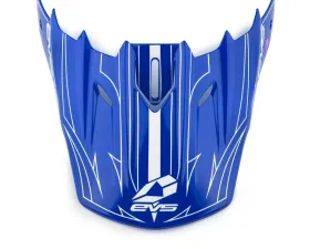 EVS Blue/White T5 Replacement Visors Pinner