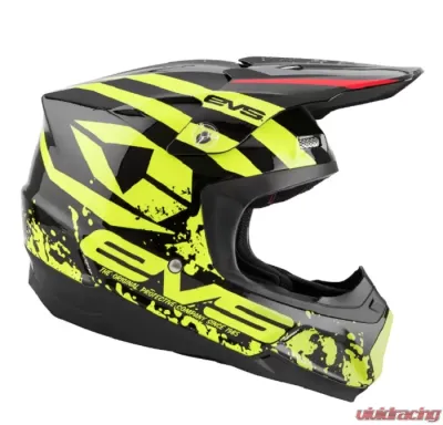 EVS Black T5 Grappler Helmet XS - HE18T5G-BK-XS