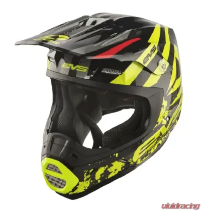 EVS Black T5 Grappler Helmet XS - HE18T5G-BK-XS