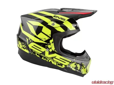 EVS Black T5 Grappler Helmet Large - HE18T5G-BK-L