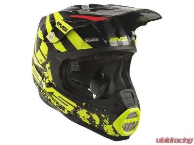 EVS Black T5 Grappler Helmet Large - HE18T5G-BK-L