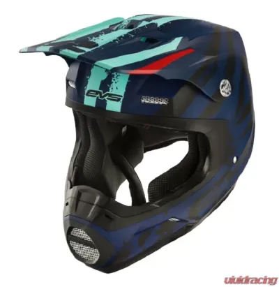 EVS Matte Dark Blue T5 Grappler Helmet XL - HE18T5G-DKBU-XL