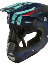 EVS Matte Dark Blue T5 Grappler Helmet Small                                     - HE18T5G-DKBU-S - Image 3