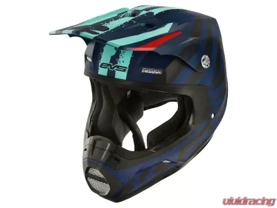 EVS Matte Dark Blue T5 Grappler Helmet Small - HE18T5G-DKBU-S