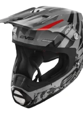 EVS Grey T5 Grappler Helmet Medium                                     - HE18T5G-GY-M - Image 3