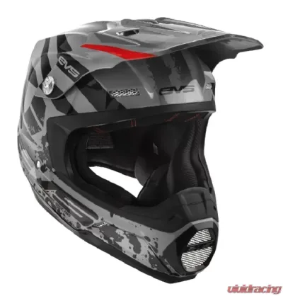 EVS Grey T5 Grappler Helmet Medium - HE18T5G-GY-M
