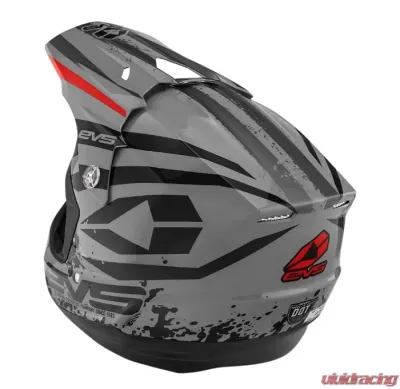EVS Grey T5 Grappler Helmet Small - HE18T5G-GY-S