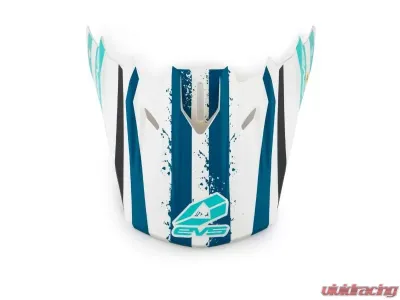 EVS Matte White T5 Replacement Visor Grappler - HE18T5G-VSW