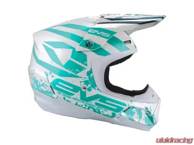 EVS Matte White T5 Grappler Helmet XXL - HE18T5G-W-XXL