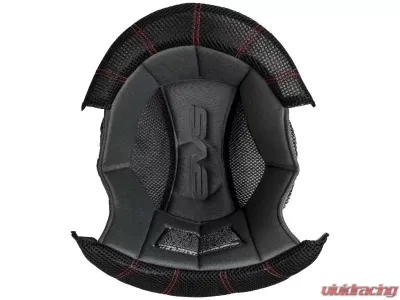 EVS Black T5 Helmet Liner Large - HE18T5T6-LNR-L