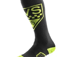 EVS Circuit Black Moto Socks L/XL