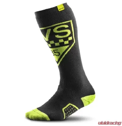 EVS Circuit Black Moto Socks L/XL - MSOCKCI-BK-L/XL