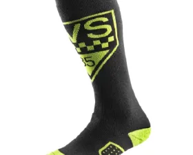EVS Circuit Black Moto Socks S/M