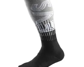 EVS Torino Black/Grey Moto Socks L/XL