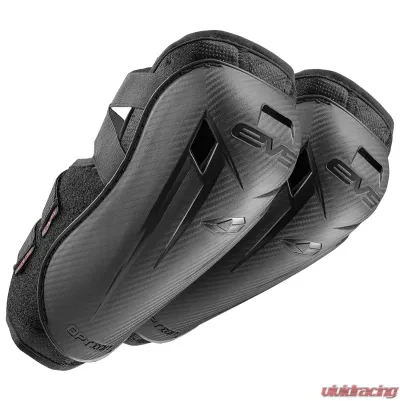 EVS Black Adult Option Elbow Guards (over 115 lbs.) - OPTE16-BK-A