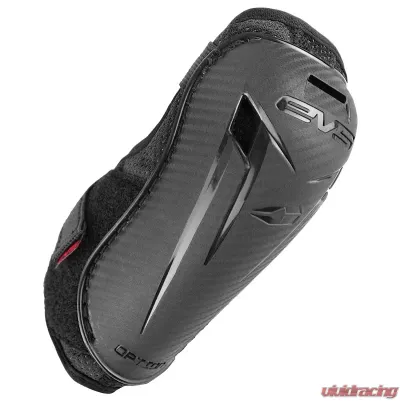 EVS Black Adult Option Elbow Guards (over 115 lbs.) - OPTE16-BK-A