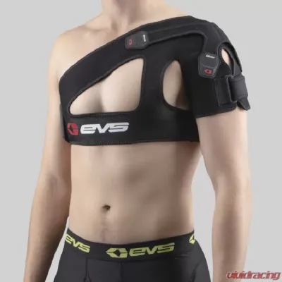 EVS Black Adult SB03 Shoulder Support M (36-40") - SB03BK-M