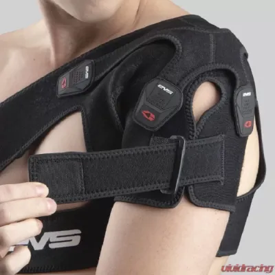 EVS Black Adult SB03 Shoulder Support M (36-40") - SB03BK-M