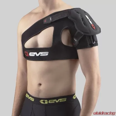 EVS Black Adult SB04 Shoulder Brace Large (40-44") - SB04-L