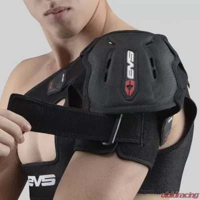 EVS Black Adult SB04 Shoulder Brace Large (40-44") - SB04-L