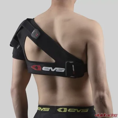 EVS Black Adult SB04 Shoulder Brace 2XL (48-52") - SB04-XXL
