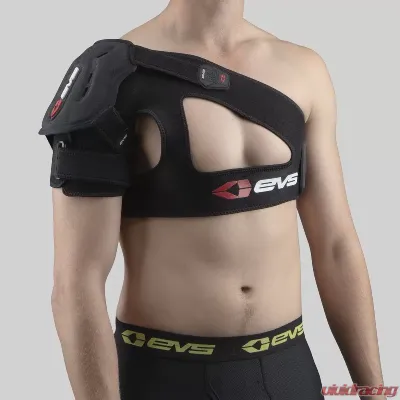 EVS Black Adult SB04 Shoulder Brace 2XL (48-52") - SB04-XXL