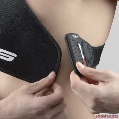 EVS Black Adult SB04 Shoulder Brace 2XL (48-52") - SB04-XXL