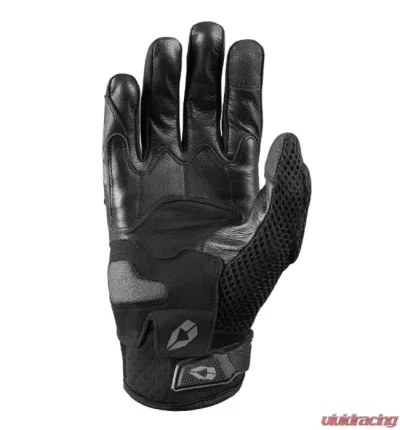 EVS Black Assen Street Gloves Medium - SGL19A-BK-M