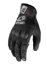 EVS Black Valencia Street Gloves                                     - SGL19V-BK-L - Image 2