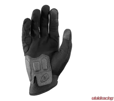 EVS Black Valencia Street Gloves - SGL19V-BK-L