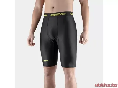 EVS Black Tug Vented Riding Shorts Small - TUGBOTVENT-BK-S