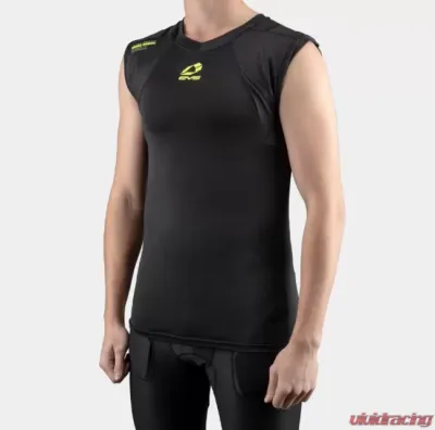 EVS Black TUG CTR Vest Small - TUGTOPCTRV-BK-S