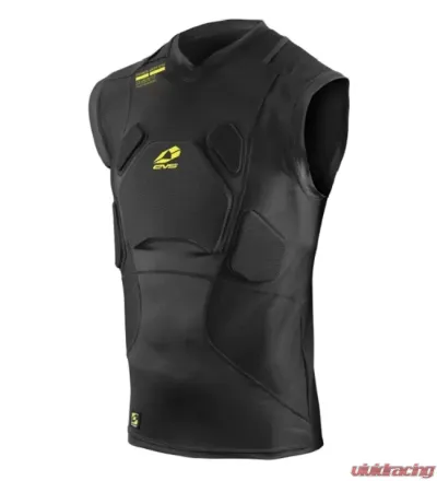 EVS Black TUG Impact Vest Large - TUGTOPIV-BK-L