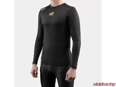 EVS Black Tug Long Sleeve Shirt Medium - TUGTOPLS-BK-M
