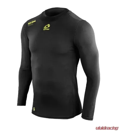 EVS Black Tug Long Sleeve Shirt XL - TUGTOPLS-BK-XL