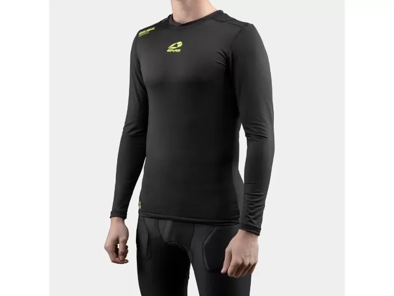 EVS Black Youth Tug Long Sleeve Shirt Large - TUGTOPLS-BK-YL