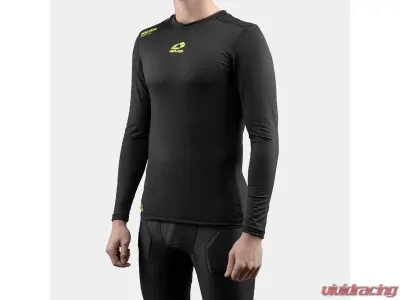 EVS Black Youth Tug Long Sleeve Shirt Medium - TUGTOPLS-BK-YM