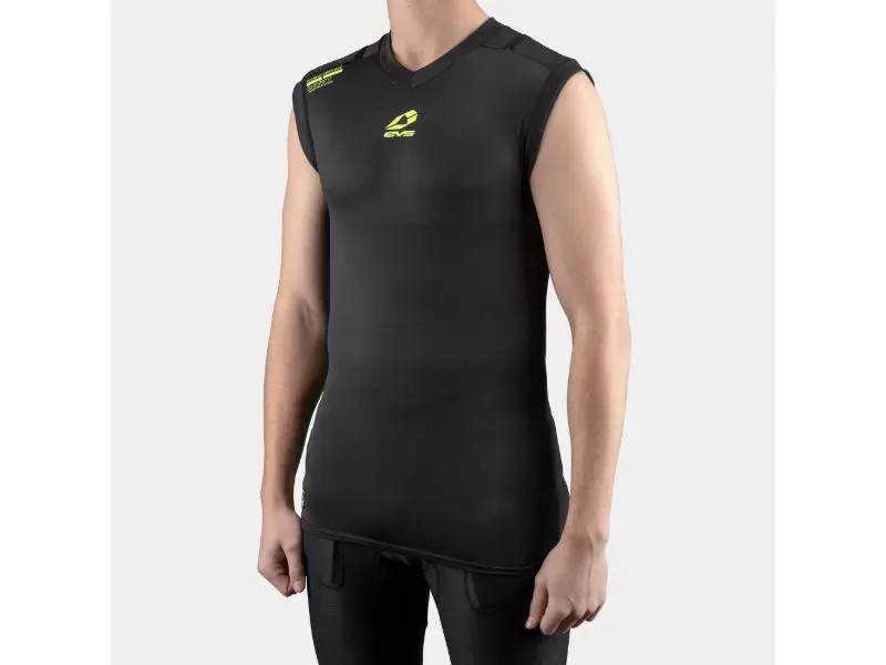 EVS Black Youth Tug Sleeveless Shirt Medium - TUGTOPNS-BK-YM