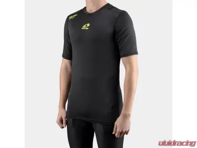 EVS Black Tug Short Sleeve Shirt Small - TUGTOPSS-BK-S