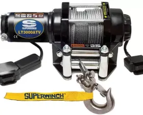 Superwinch 3000 LBS 12 VDC 3/16in x 50ft Steel Rope LT3000 Winch