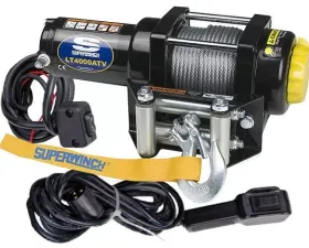 Superwinch 4000 LBS 12 VDC 3/16in x 50ft Steel Rope LT4000 Winch
