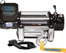 Superwinch 10000 LBS 12 VDC 3/8in x 85ft Steel Rope LP10000 Winch
