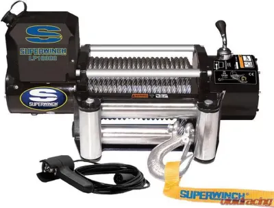 Superwinch 10000 LBS 12 VDC 3/8in x 85ft Steel Rope LP10000 Winch - 1510200