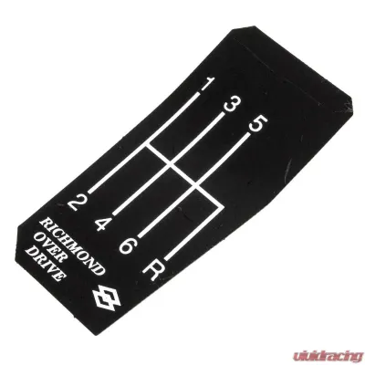 Richmond Gear Manual Trans Shift Console Plate Chevrolet Corvette N/A 1968-1976 - 9260000