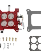 Quick Fuel Technology Billet TB Assy 1 3/4 Red SS                                     - 12-850QFT - Image 8