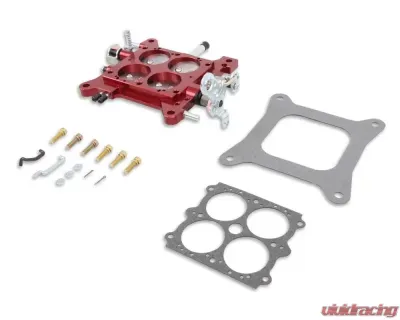 Quick Fuel Technology Billet TB Assy 1 3/4 Red SS - 12-850QFT